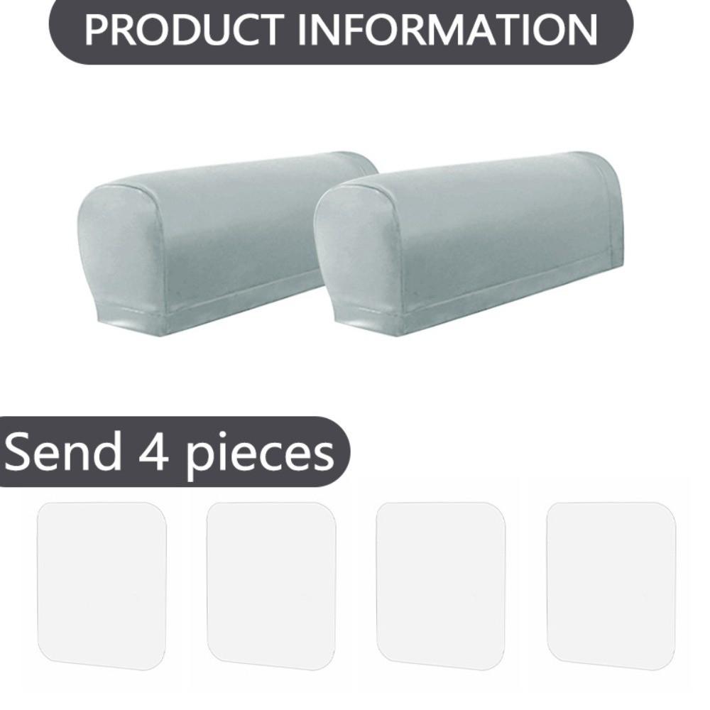 

Stretchable Stretch PU Cover Non-slip Faux Leather Cover Non-Slip Armrest Towel Living Room Use