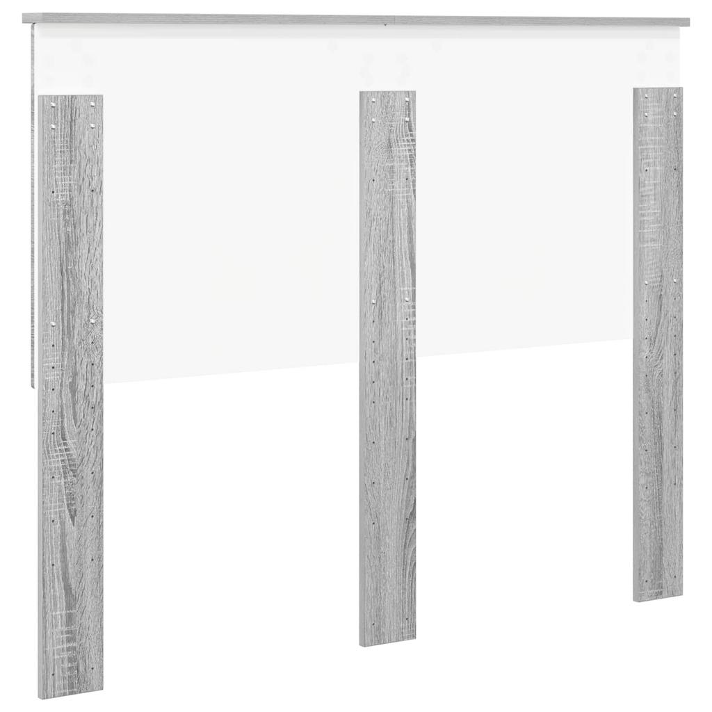 Headboard in Grey Sonoma 135 cm Particleboard