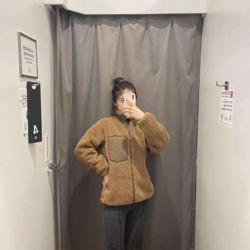 Winter Winddichte Lammwolle Fleece Sherpa Jacke für Herren & Damen