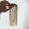 Long Chain Shoulder Jewelry Pin Beads Shoulder Brooch Delicate Clothing Accessories  for Men Women