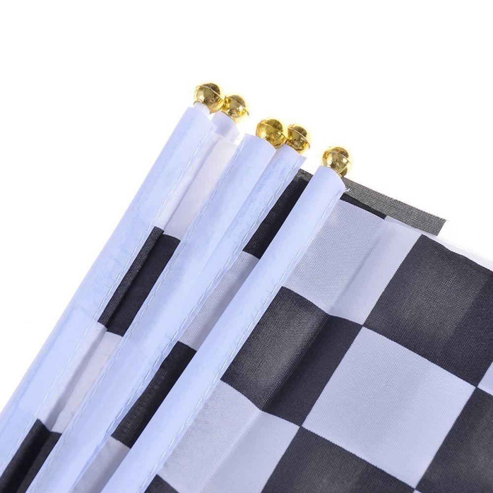 Car Racing Cheer Race Flag Racing Polyester Flags Waving Flags Racer Checkered Flags Check Flag