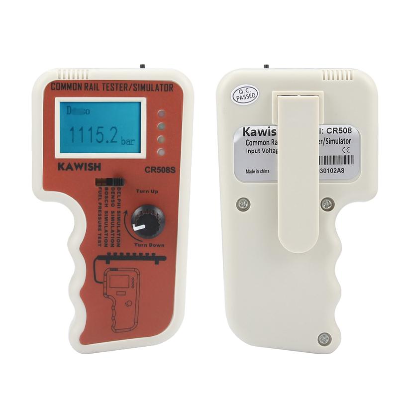 Upgrade CR508 CR508S Digitální tester a simulátor tlaku Common Rail pro diagnostický nástroj motoru s vysokotlakým čerpadlem