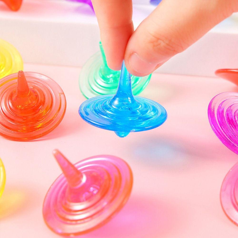 

Барвистий акриловий гіроскоп, інтерактивна дзига, міні-обертовий гіроскоп, подарунки 1PC Random Color