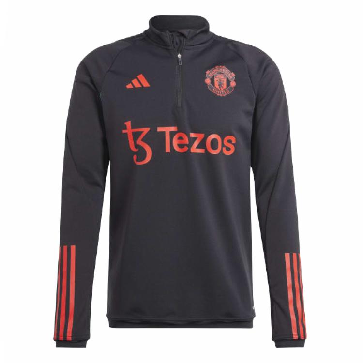 

Толстовка мужская с капюшоном Adidas Manchester United Tiro 23 Letter Logo Print Stand Collar IA7293 M