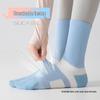 Women's Mid-Calf Terry Sports Socks - Sweat & Shock-Absorbent, Ideal for Spring & Autumn Running and Badminton
