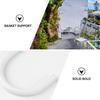6Pcs Hanging Flower Hook Set Metal Flowerpot Hooks for Plants Wall Mounted Rust Resistant for Home Garden Patio Balcony