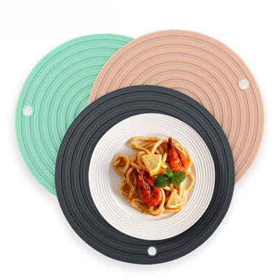 Tappetino Isolante in Silicone Piatto Grande Domestico da Tavolo Sottopentola Resistente alle Alte Temperature Antiscivolo
