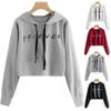 Friends Womens Print Hoodie Hoody Sweatshirt Ladies Pullover Sweater Jumper Hot