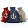 Digital Small Wooden Card Carvings Pendant Suitable for Decorating Living Room