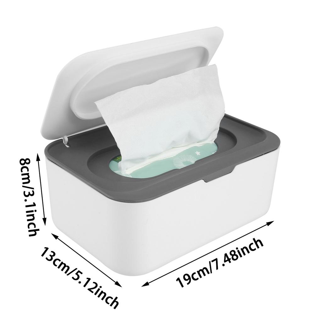 Wet Tissue Box Paper Dispenser Portable with Lid Tissue Storage Box Holder Dustproof  Baby Car Organizer Napkin Hot