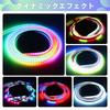 WS2811 RGB COB LED Strip Light, DC5V, 1m, 3mm Width, Ultra-thin, Programmable