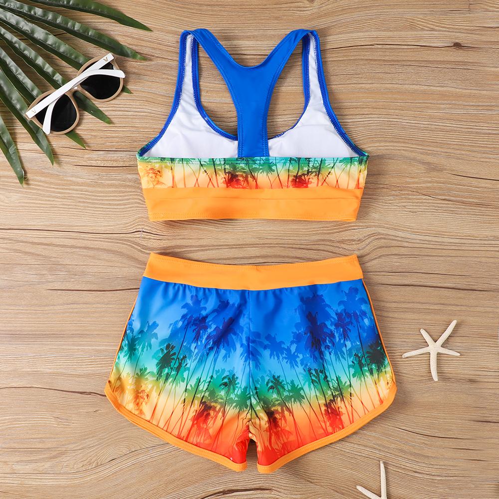 Costume da bagno con top a tubo Costumi da bagno da donna Bikini sexy Set Due pezzi Bikini a vita alta Costume da bagno a righe Biquini femminile