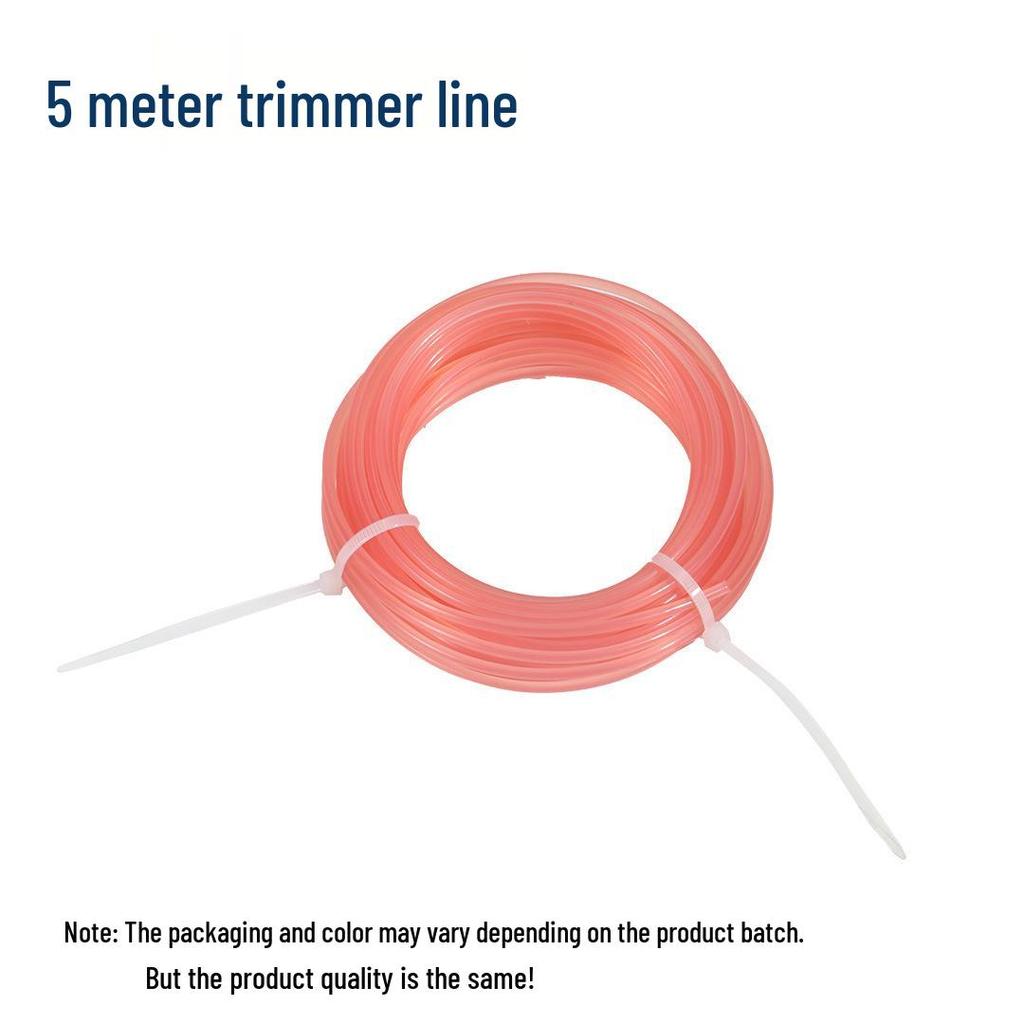 Universal Lawn Mower Accessories: Serrated Nylon Grass Trimming Line with Steel Wire Strip, Wear-Resistant Mower Cutting Head Trimmer
