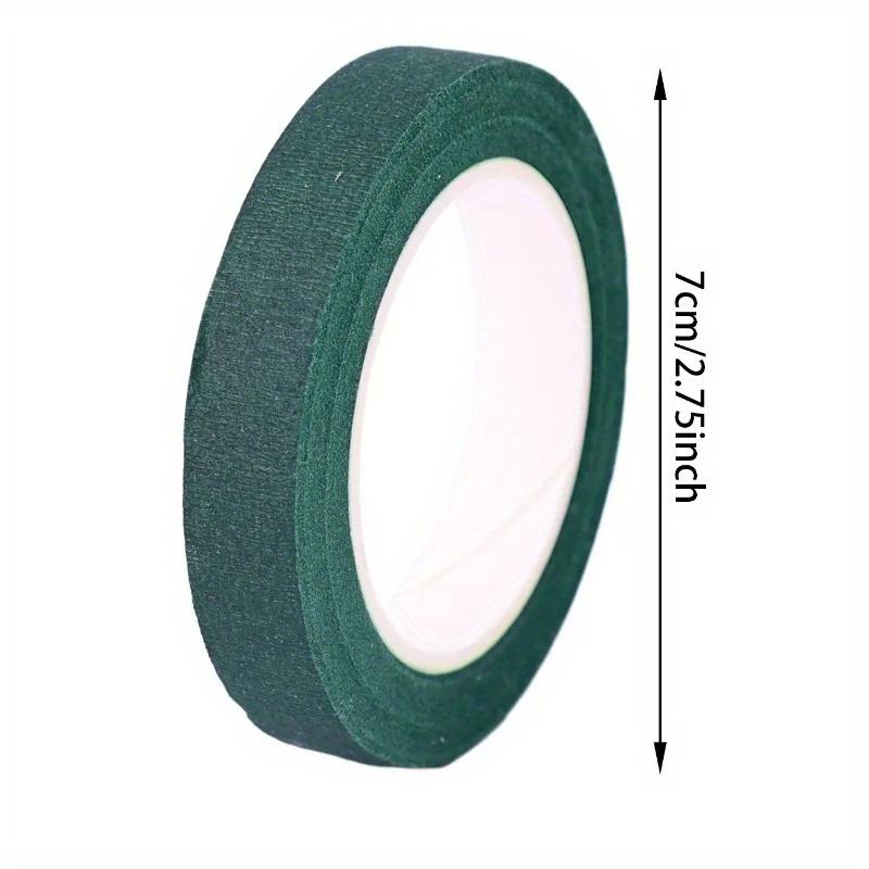 1/5/10 role de bandă de hârtie autoadezivă verde pentru buchete de flori, pentru împachetat flori DIY, decor de nuntă și florărie