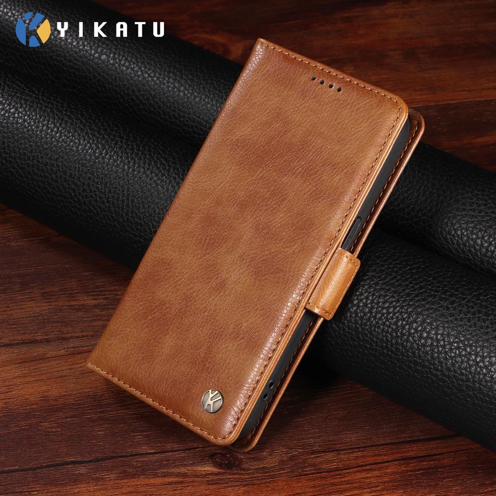 Magnetische Leder-Brieftaschenhülle für Vivo Y400 V60 V50 V40 SE V30 V30E V29 V29E V27 Lite Pro 4G 5G Luxus-Premium-Hülle Handyhülle