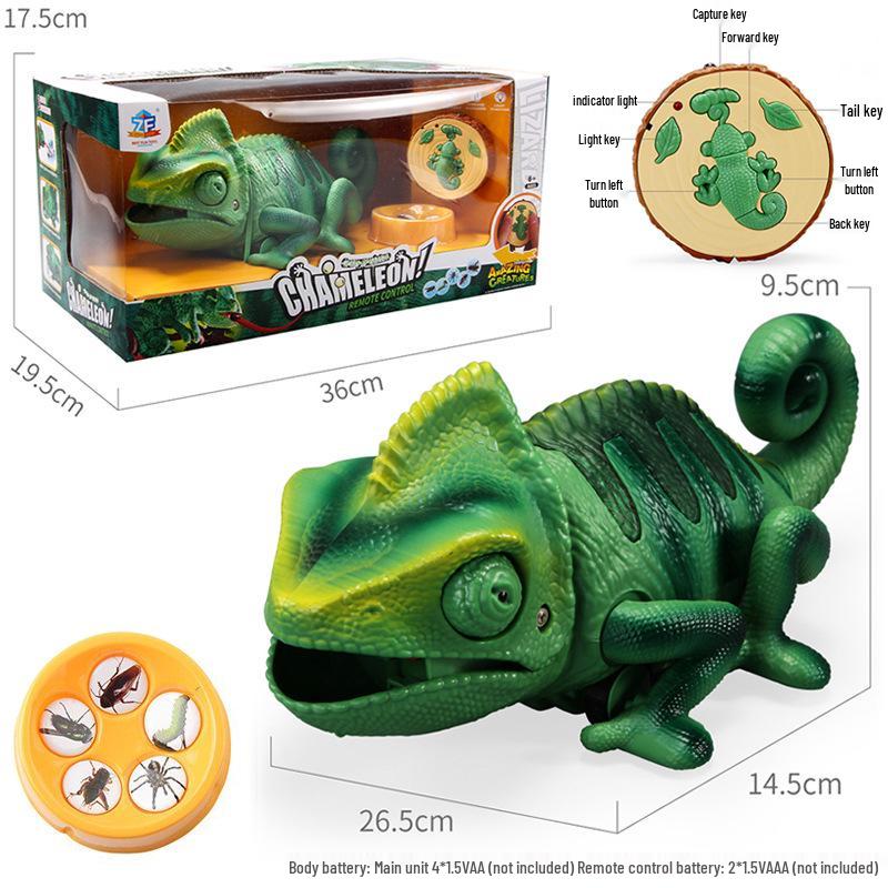 Bionic Remote-Controlled Animal Toy: Cockroach, Centipede, Frog, Crab, Prank Spider, Boa Constrictor, Mouse.