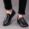 2025 Spring Summer Men Slip-On Flat Shoes Outdoor Soft Travel Driving Shoes Business Non Slip Breathable Men Shoes Male Sneakers