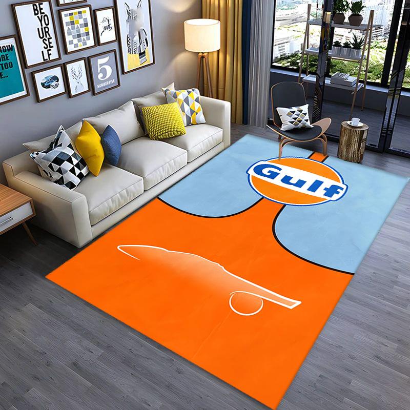 McLaren Gulf Heritage Carpet Suitable for All Seasons Home Decor Room Doormat Protective Pad