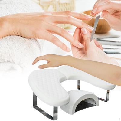 Nagelkissen mit Schmetterlingsarmlehne, vielseitig einsetzbar, abnehmbar, Salonausstattung für Maniküre