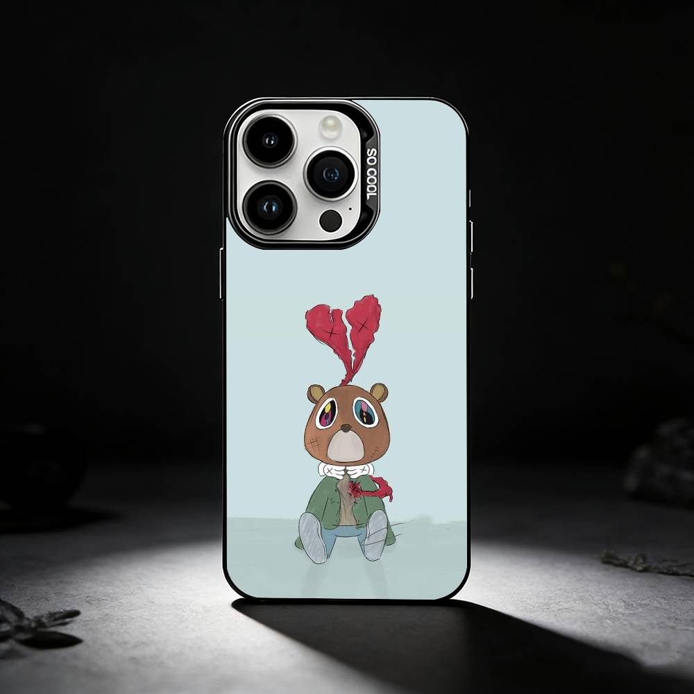 

HOT D-Dropout B-Bear Graduation Phone Case For iPhone 17,16,15,14,13,12,11 Plus,Pro Max,XS,Colored silver phone case iPhone15plus