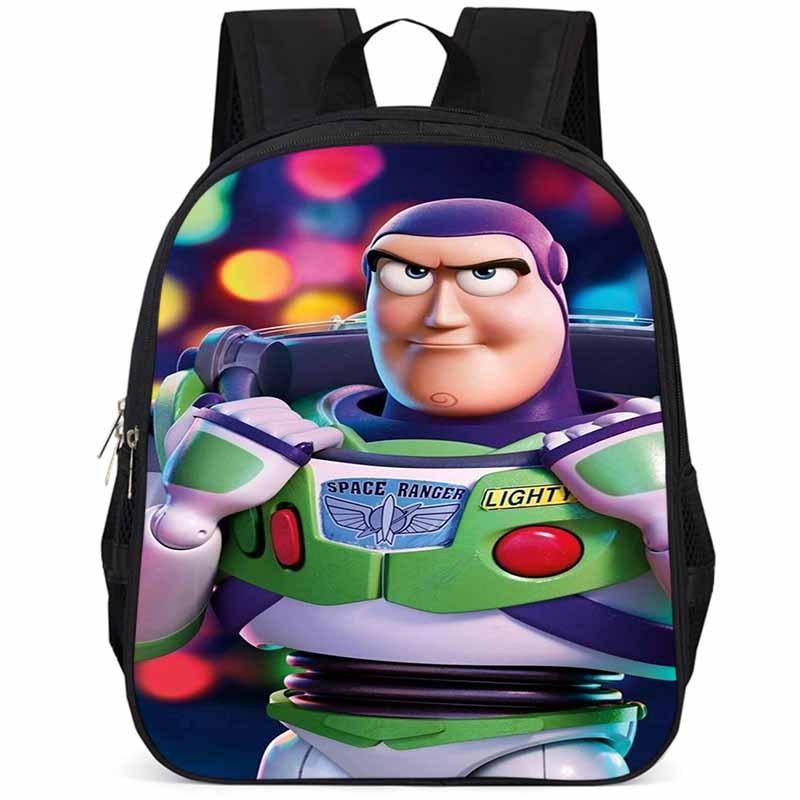 Buzz Lightyear 15-inch Large Capacity Backpack Lightweight Durable Oxford School Bag
