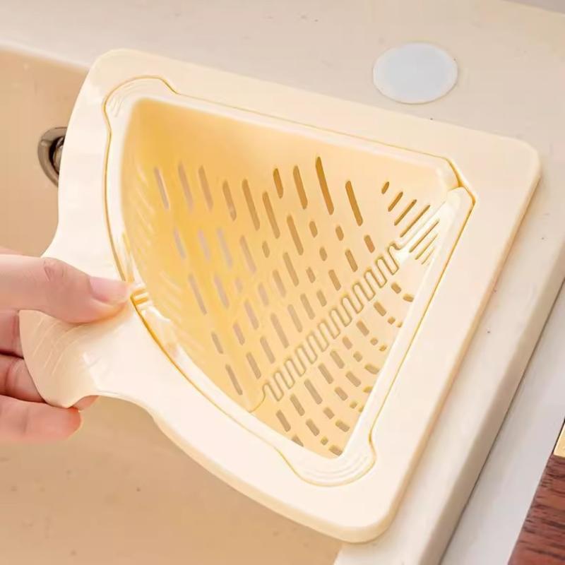 Rohový odkapávač dřezu Magnetický kuchyňský úložný stojan Odkapávací košík na odpadky Potravinový odpad Zbytky