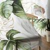 Watercolor Flower Plant Butterfly Sheer Curtains For Living Room Kitchen Window Curtains Bedroom Tulle Voile Curtains
