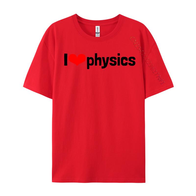 

Clothing I Heart Physics Tshirt Men TShirt Funny Tops Shirt Simple Style Cotton T Shirt Streetwear Men S