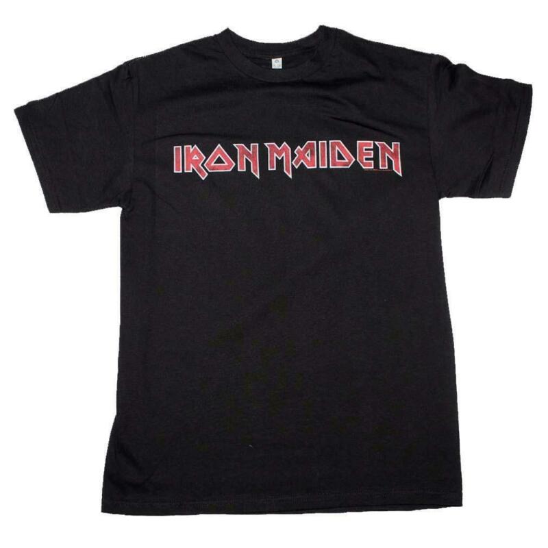 Buy Iron Maiden Distressed Logo T Shirt 