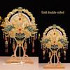 Handmade Silk Bridal Fan – Chinese Style for Weddings
