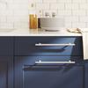 VidaXL Cabinet Handles 10 Pcs, Door Handles with Screws, Drawer Handles for Cupboards Buffets Lockers Crates, 3203708