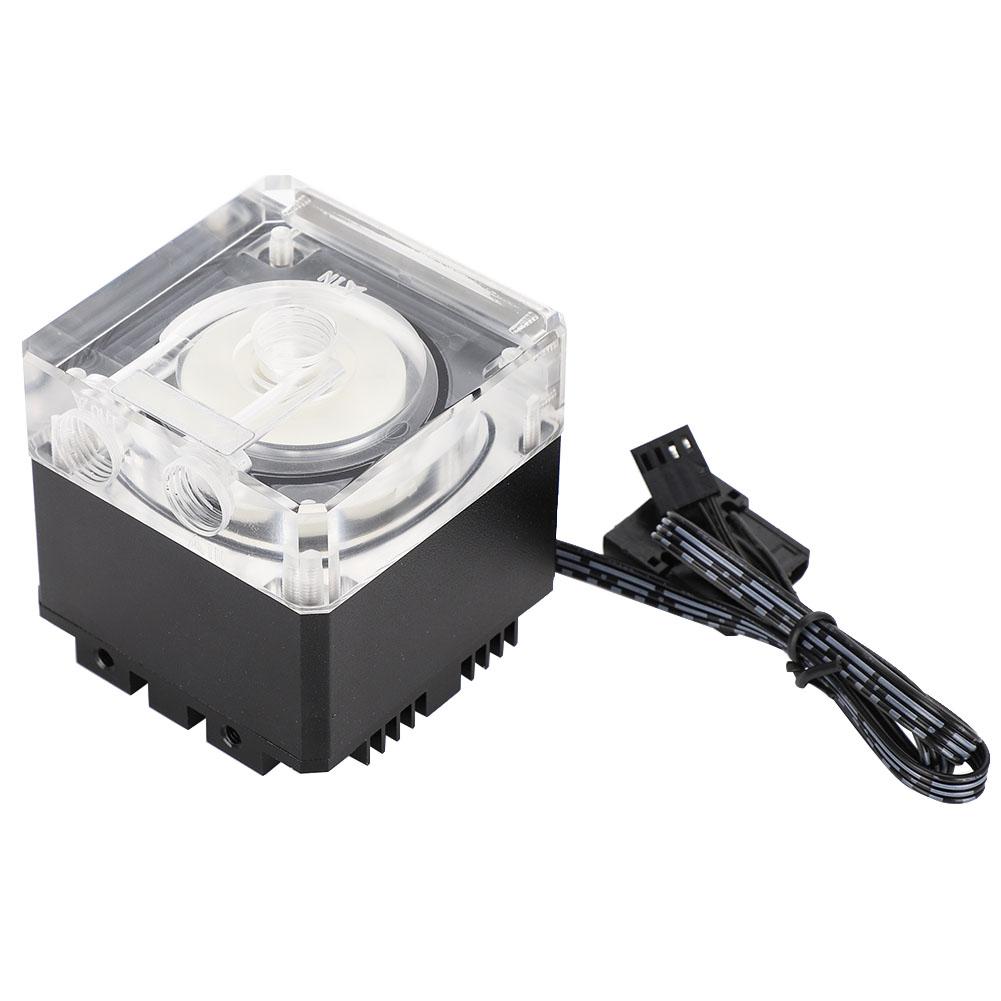 

3000 об/хв Швидке розсіювання тепла Комп ютерна помпа 800 л/год Потік 3,5 метри Напір помпи PC Помпа Резервуар Чорний чорний