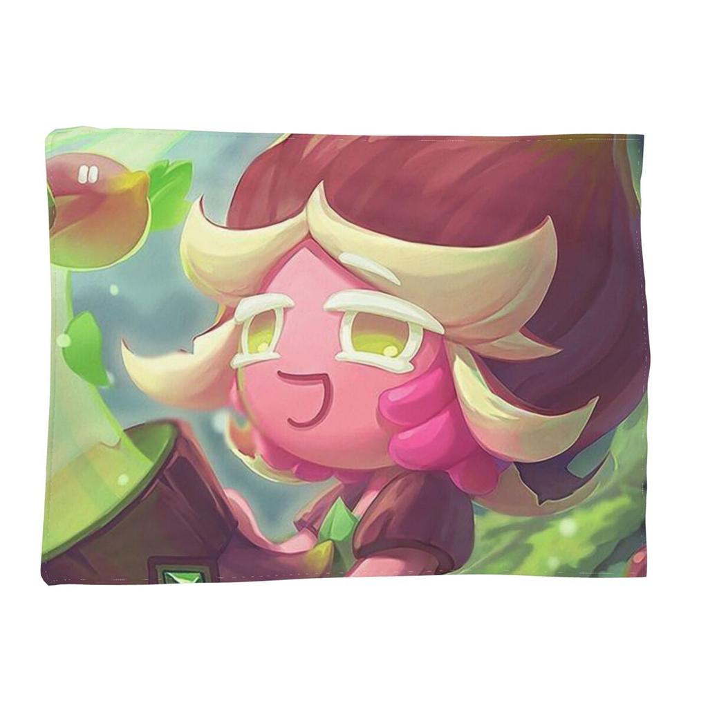 Shadow Milk Cookie Run Kingdom Blankets Soft Warm Flannel Throw Blanket Cover for Bed Living room Picnic Travel Home Couch