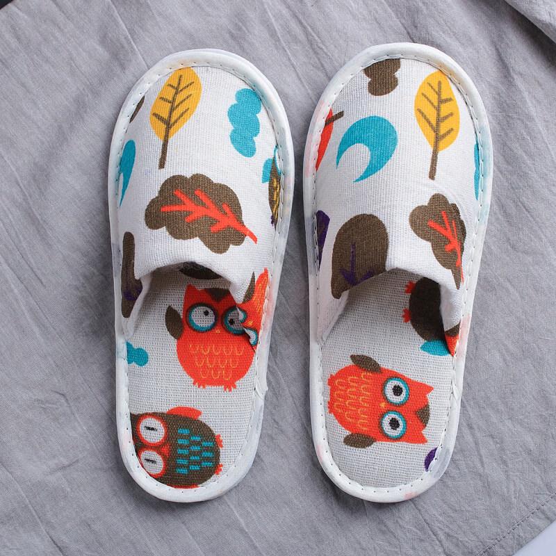 Children's Disposable Non-Slip Guest Slippers