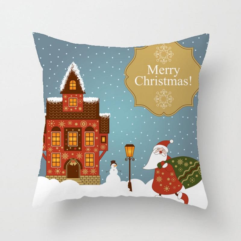Christmas Series Pillowcases, Sofa, Bedroom Cushion Pillowcases