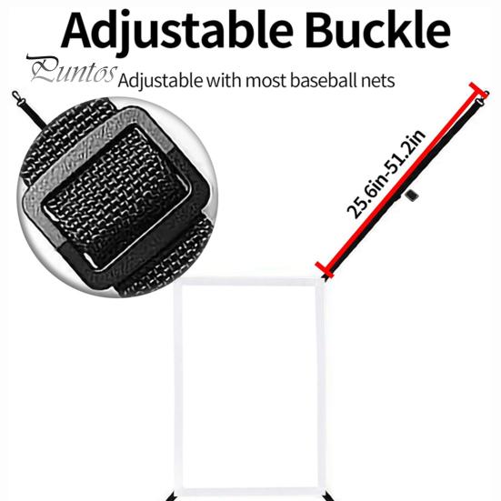 Baseball Strike Target Net Adjustable Strike Zone Accuracy Pitching Target for Baseball Lovers Training Hitting Throwing Batting Catching