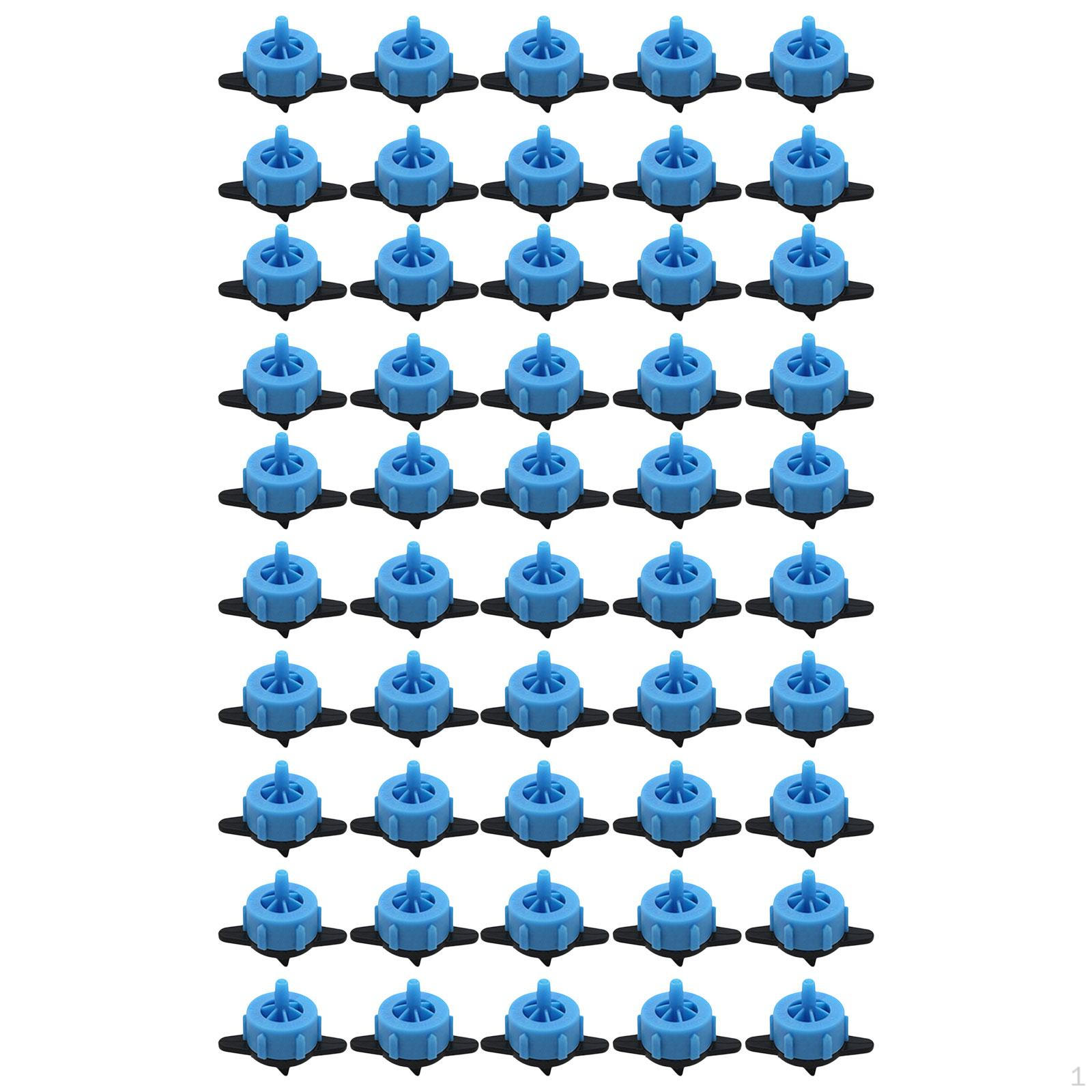 50x Садовая капельница для полива, трубка, капельница с компенсацией давления 8 л/ч для сельского хозяйства, горшков