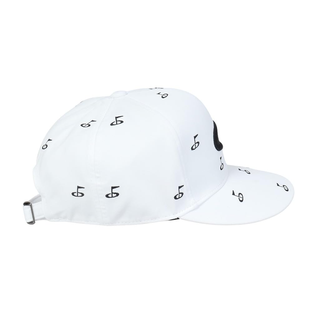 Oakley FOS901893 OVERLAP CAP ONE SIZE FA WHITE Golf Cap 24.0 (White) - Sweat-wicking, Quick-drying, Antibacterial, Odor-resistant