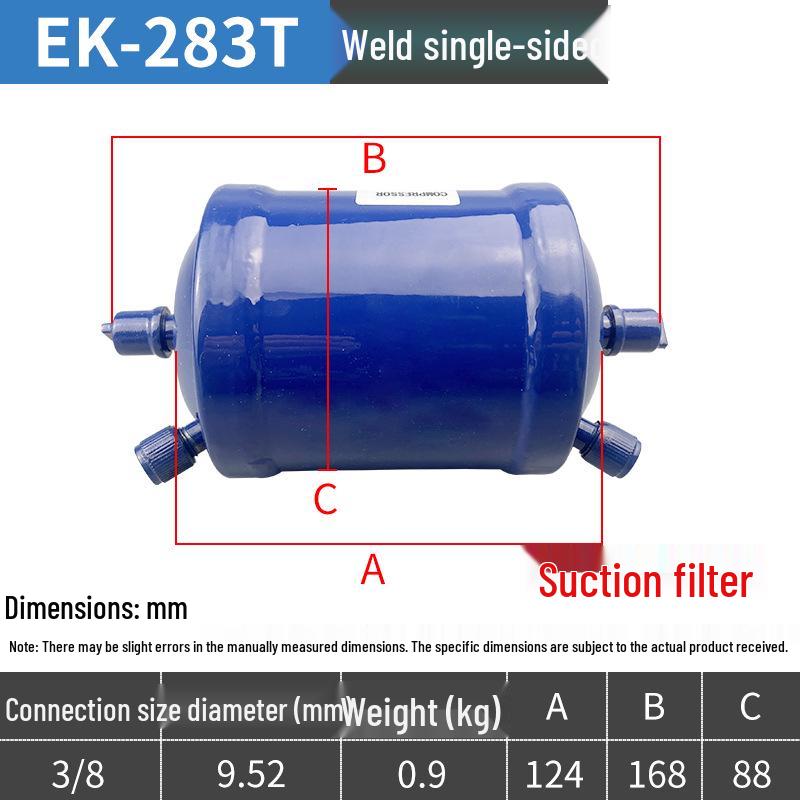 Central Air Conditioning Cold Storage Dryer Filter Unit - Refrigeration Accessories 083/084