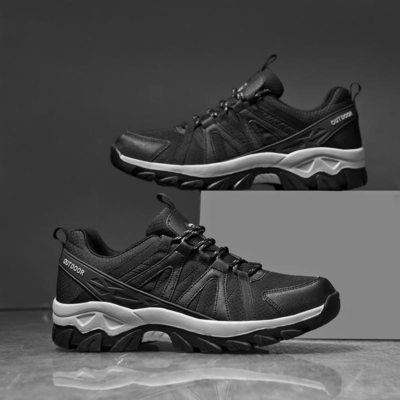 Large size shoes new men's new breathable outdoor casual shoes hiking sports travel men's shoes
