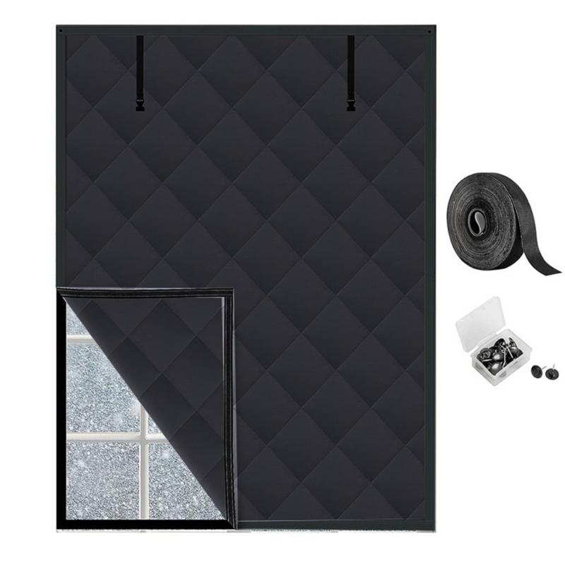 

Noise Blocking Oxfords Fabric Rollable Window Cover Designed for Quiet Living Space with Roll Light Control 1