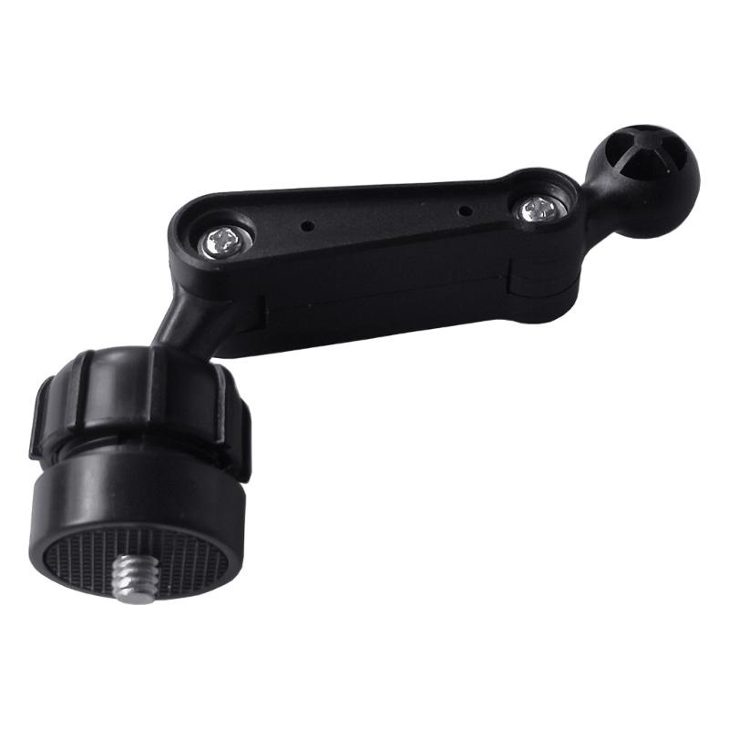 Portable Device Holder Adjustable 1/4 Inch Screw To 17mm Ball Head Mount Connector for Cameras and Live Streaming Stands