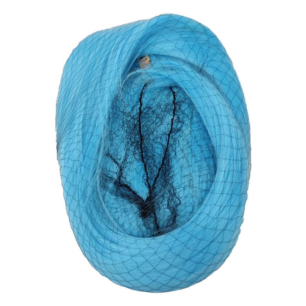 Blue Long Straight Wig Hair 150% Density For Lolita Anime Cos Play Party Women Hair For Sleeping Fast Shipping