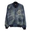 RRL Indigo Patch Embroidered Sateen Souvenir Jacket Jacket M khakiUsed