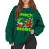 Women's Casual Fashion Long Sleeve Christmas Printed Round Neck Sweatshirt Top