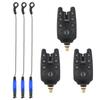   Retractable Carp Fishing Rod Stand Holder Fishing Pole Pod Stand with 3 Fishing Bite Alarms 3 Fishing Bait   Fishing Tackle Set Fishi