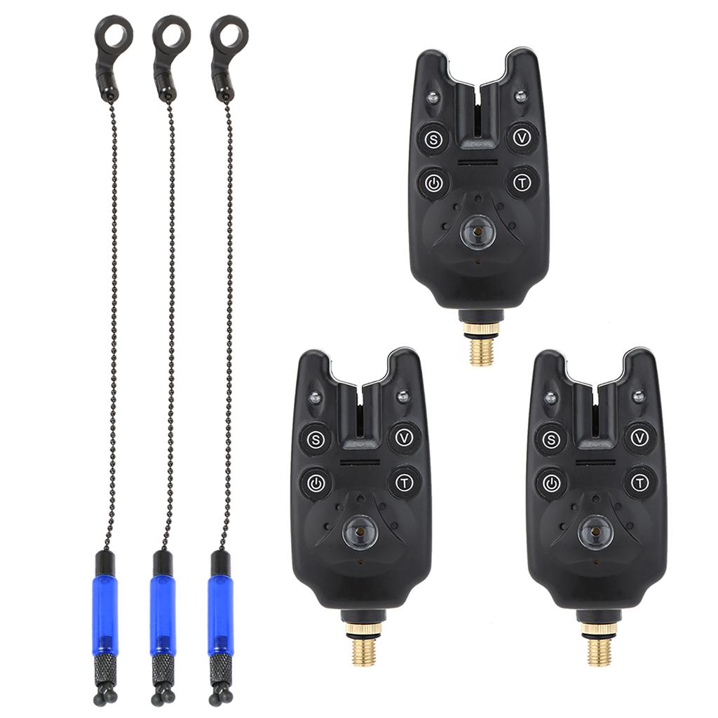   Retractable Carp Fishing Rod Stand Holder Fishing Pole Pod Stand with 3 Fishing Bite Alarms 3 Fishing Bait   Fishing Tackle Set Fishi