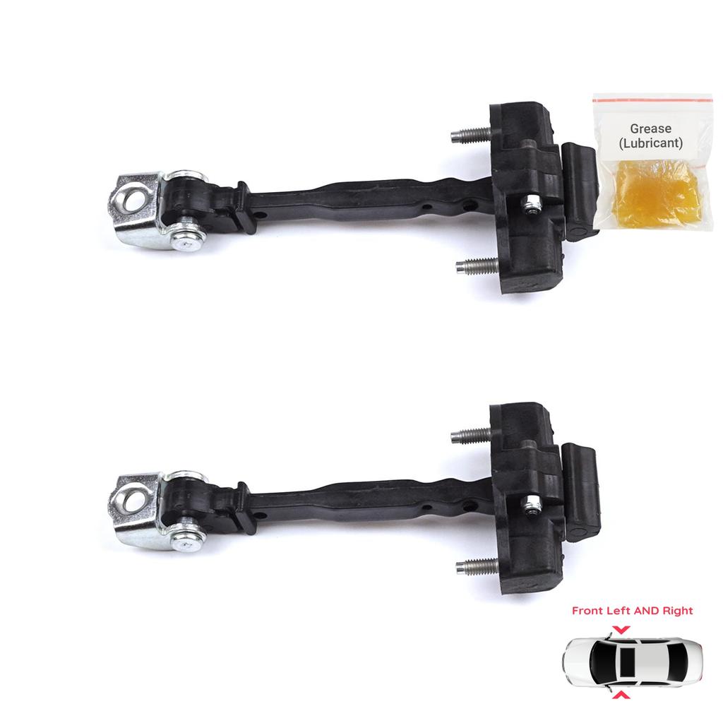 BDP1318-1 2 Pieces Front Door Hinge Stop Check Strap Limiter for Peugeot 208 e-208 Opel Corsa F Corsa-e 2019-On 9823211180