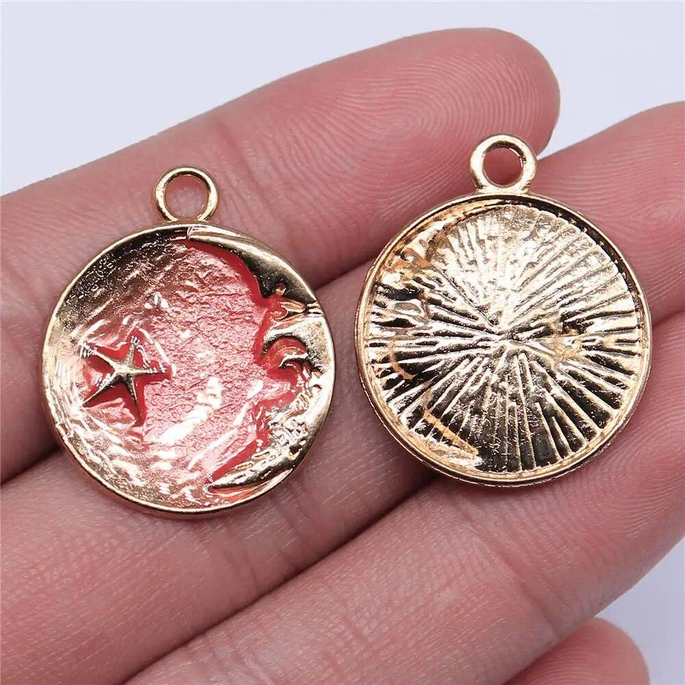 

Лунные Подвески Украшение Популярные Ювелирные Изделия A06-3pcs-20x32mm