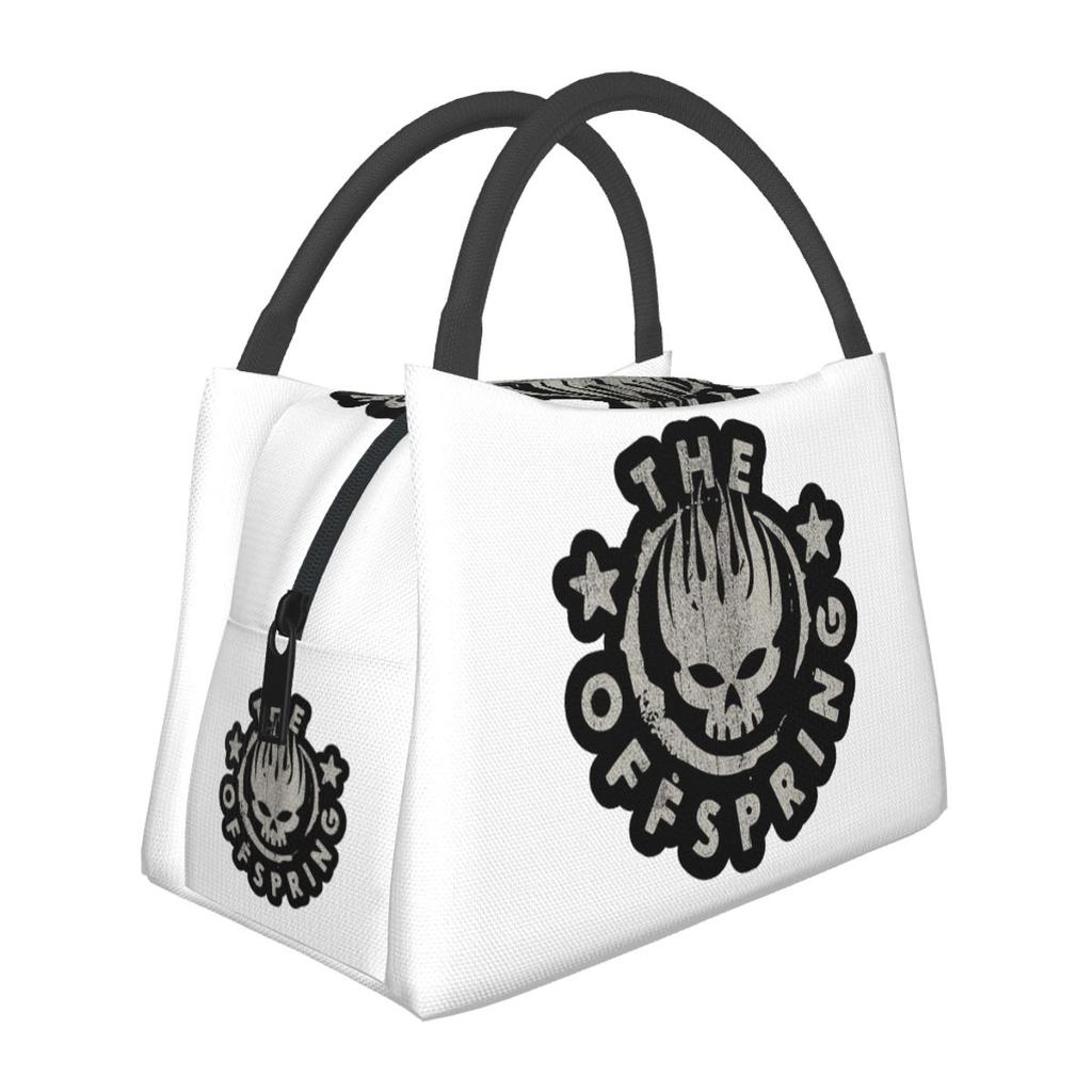 Punk The Offspring Insulated Lunch Bag for Women Picnic Storage Food Boxes Leakproof Container Cooler Thermal Lunch Box Tote